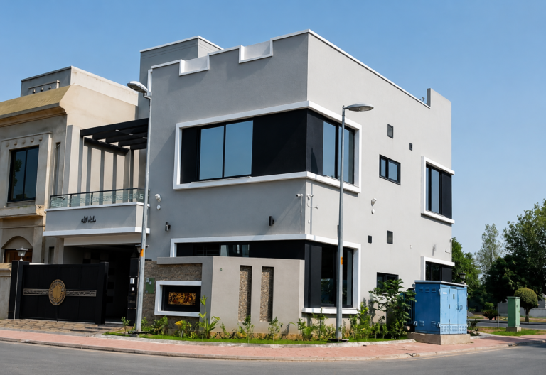 Luxe Corner | Fireplace | 2BR Stay | Bahria Town Lahore